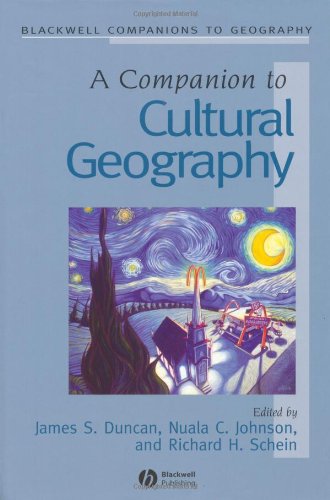 A Companion to Cultural Geography