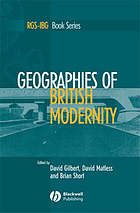 Geographies of British Modernity