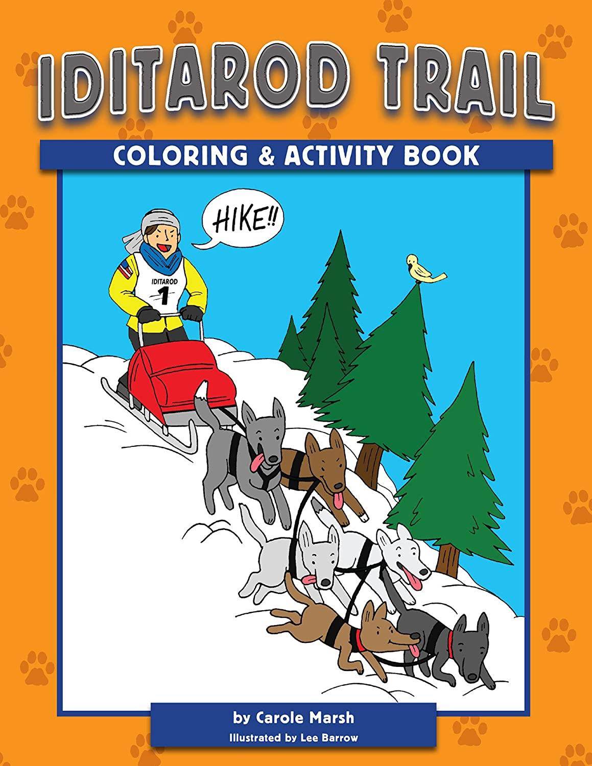 Iditarod Trail Coloring and Activity Book (Non-State)