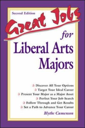 Great Jobs for Liberal Arts Majors