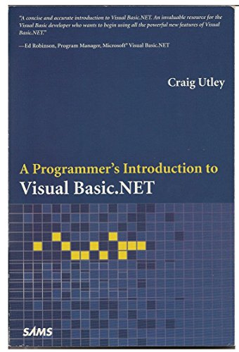 A programmer's introduction to Visual Basic .NET