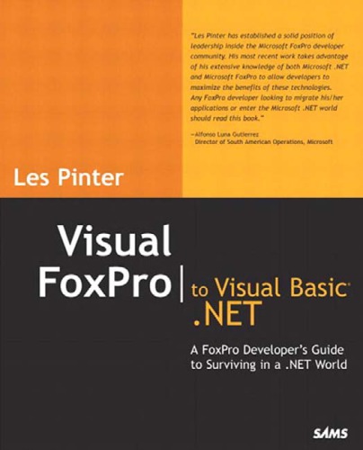 Visual FoxPro to Visual Basic .Net