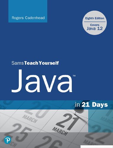 Java in 21 Days, Sams Teach Yourself (Covering Java 9)