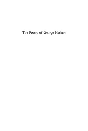 The Poetry of George Herbert