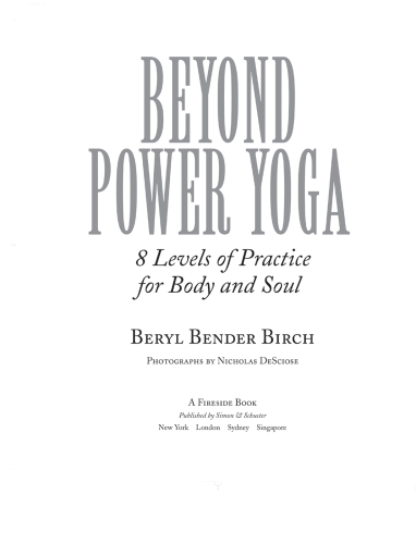 Beyond Power Yoga