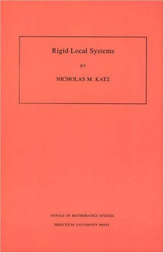 Rigid Local Systems. (Am-139), Volume 139