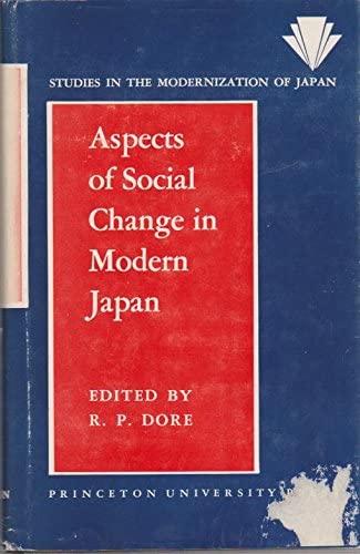 Aspects of Social Change in Modern Japan (Princeton Legacy Library, 4119)