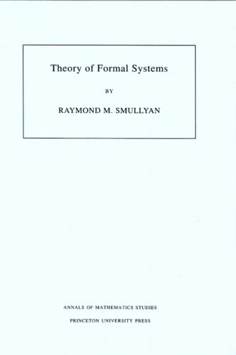 Theory of Formal Systems. (Am-47), Volume 47