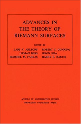 Advances in the Theory of Riemann Surfaces. (Am-66), Volume 66