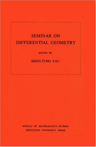 Seminar on Differential Geometry. (Am-102), Volume 102