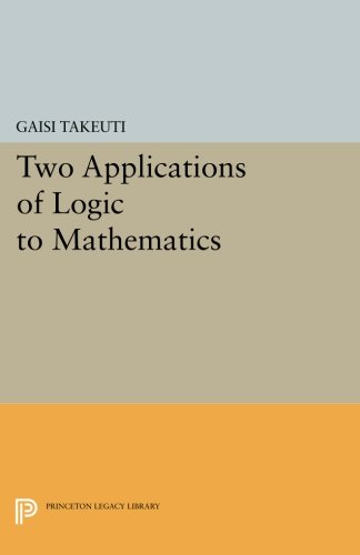 Two Applications of Logic to Mathematics