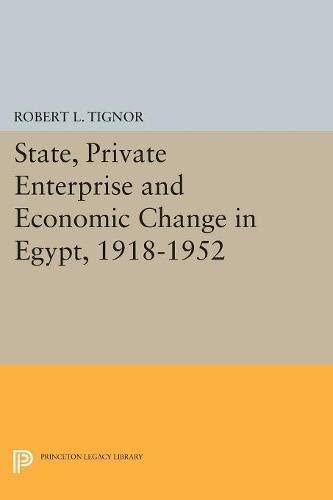 State, Private Enterprise and Economic Change in Egypt, 1918-1952 (Princeton Studies on the Near East)