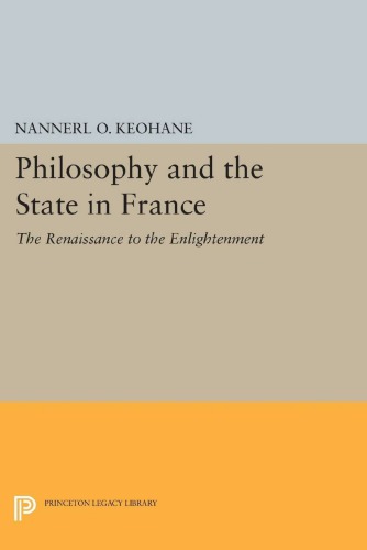 Philosophy and the State in France