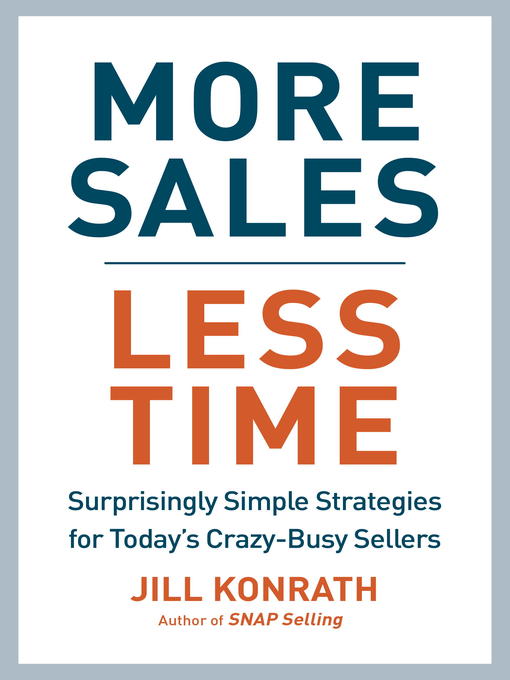 More Sales, Less Time