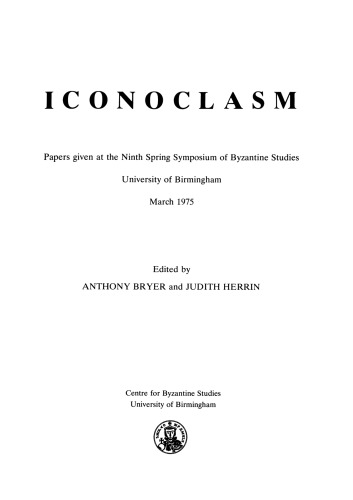 Iconoclasm