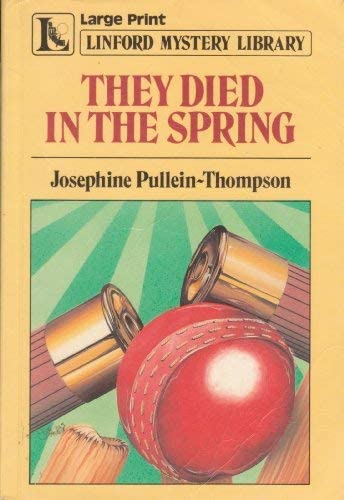 They Died In The Spring (LIN) (Linford Mystery Library)