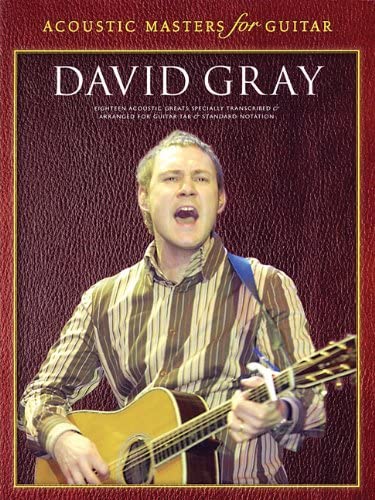 David Gray: 18 Acoustic Greats Specially Transcribed &amp; Arranged for Guitar