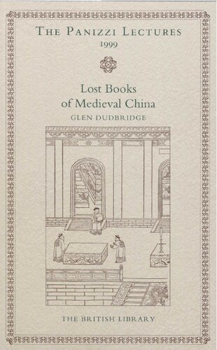 Lost Books of Medieval China