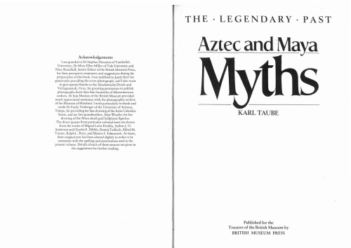 Aztec And Maya Myths