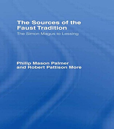 Sources of the  Faust Tradition