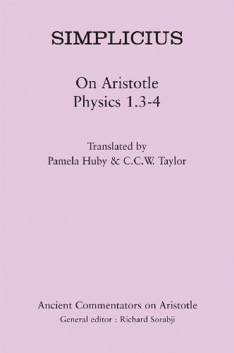 On Aristotle Physics 1.3-4 (Ancient Commentators on Aristotle)