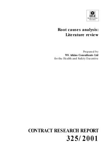 Root causes analysis : literature review