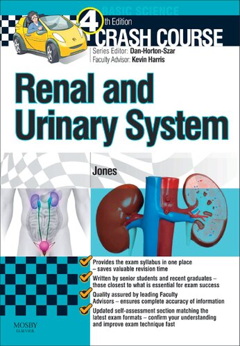 Crash Course Renal and Urinary System Updated Print + eBook Edition