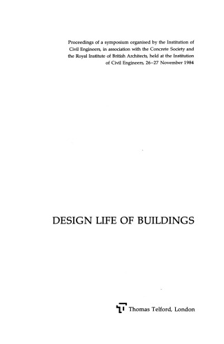 Design Life of Buildings