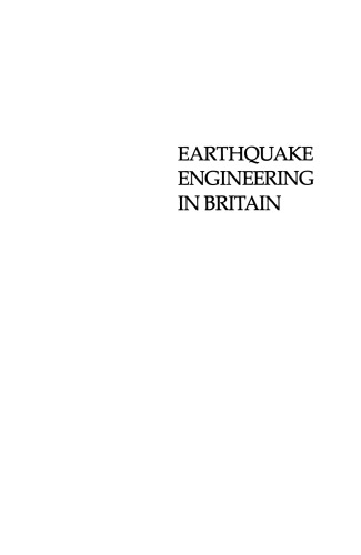 Earthquake Engineering In Britain