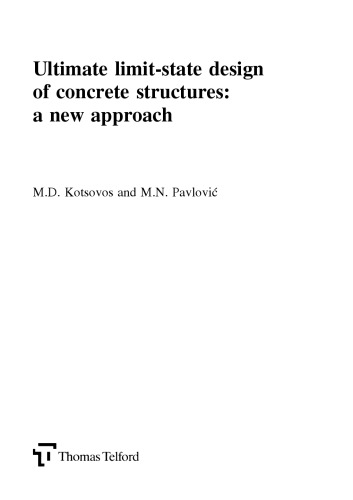 Ultimate Limit-state Design of Concrete Structures