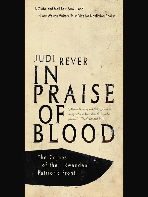 In Praise of Blood