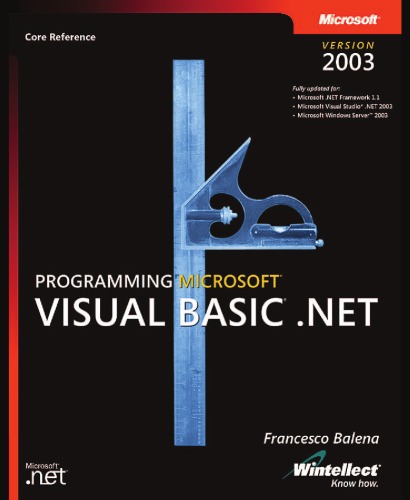 Programming Microsoft® Visual Basic® .NET Version 2003