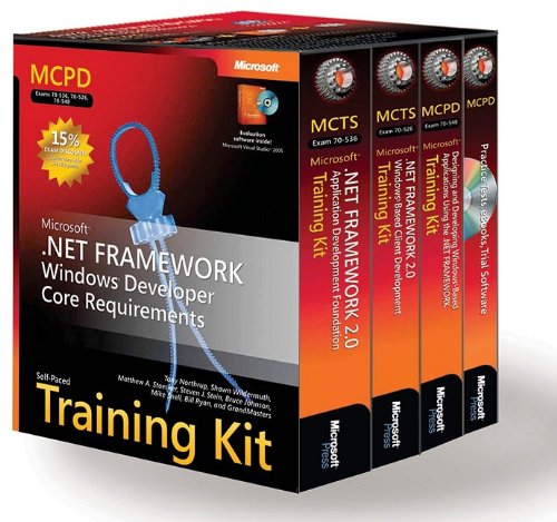 MCPD Self-Paced Training Kit (Exams 70-536, 70-526, 70-548)