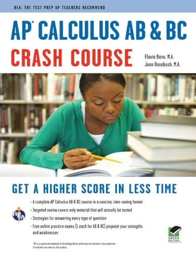 AP® Calculus AB  BC Crash Course Book + Online