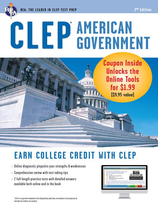 CLEP American Government w/ Online Practice Exams