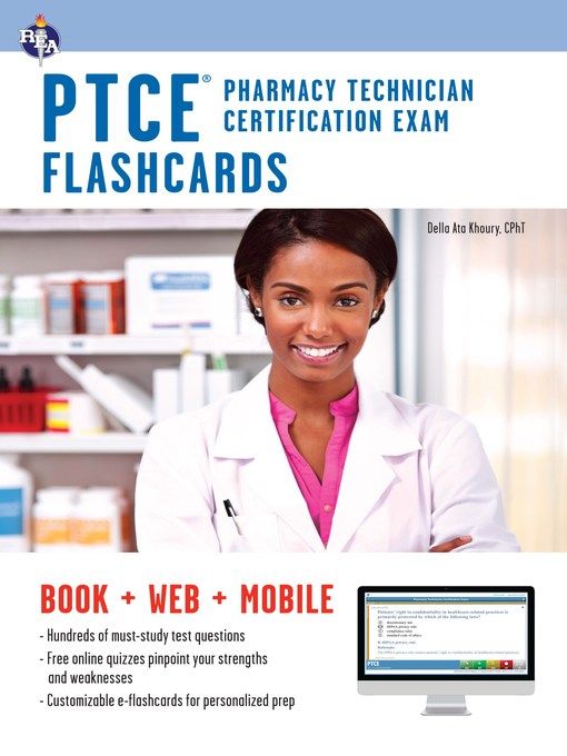 PTCE - Pharmacy Technician Certification Exam Flashcard Book
