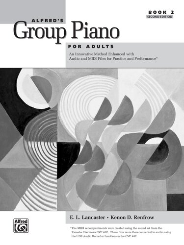 Alfred's Group Piano For Adults - Book 2- Second Edition Book &amp; CD ( Audio &amp; Midi Files) (Alfred's Group Piano for Adults)