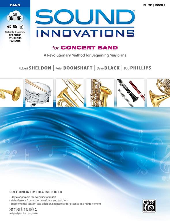 Sound Innovations for Concert Band, Bk 1: A Revolutionary Method for Beginning Musicians (Flute Book &amp; Online Media)