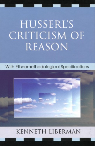 Husserl's Criticism of Reason