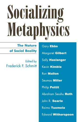 Socializing Metaphysics