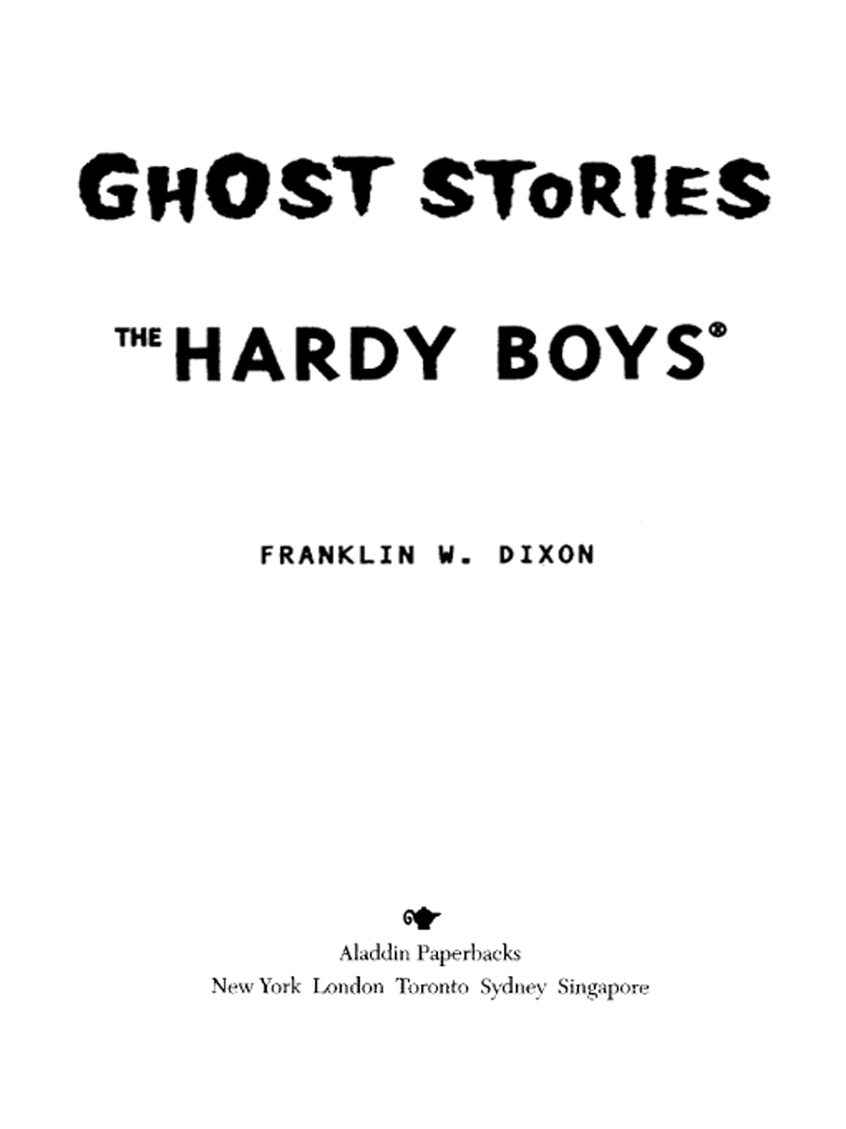 Ghost Stories