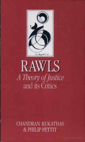 John Rawls 'Theory of Justice' and Its Critics