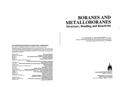 Boranes and Metalloboranes