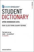 Easier English Student Dictionary