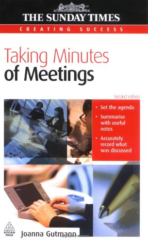 Taking minutes of meetings