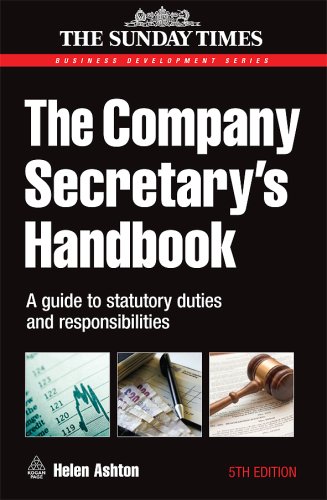 The company secretary's handbook : a guide to statutory duties and responsibilities