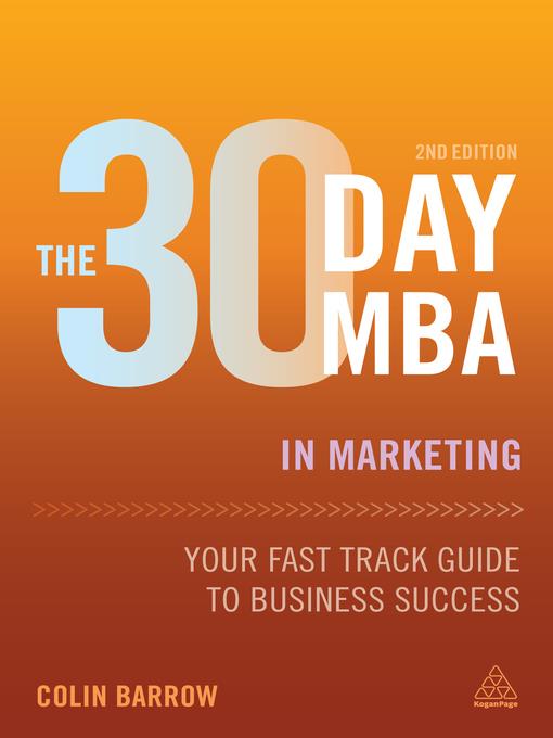 The 30 Day MBA in Marketing