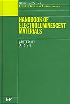 Handbook of Electroluminescent Materials