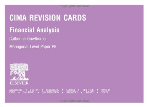 Cima Revision Cards