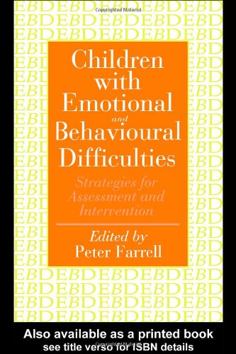 Children with Emotional and Behavioural Difficulties